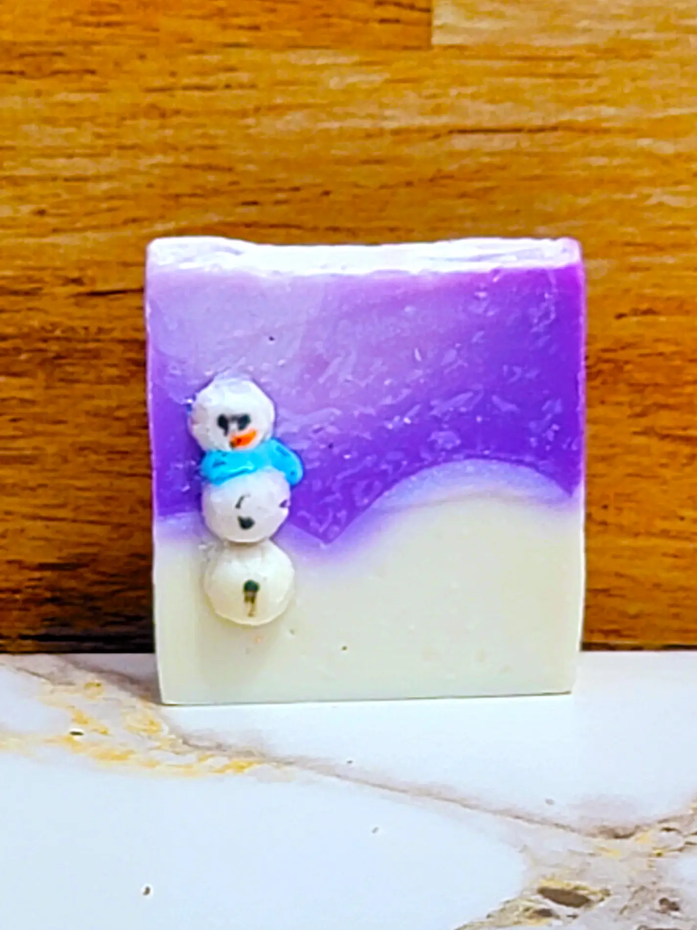 Savon d'hiver naturel fait à la main, hydratant et protecteur pour la peau