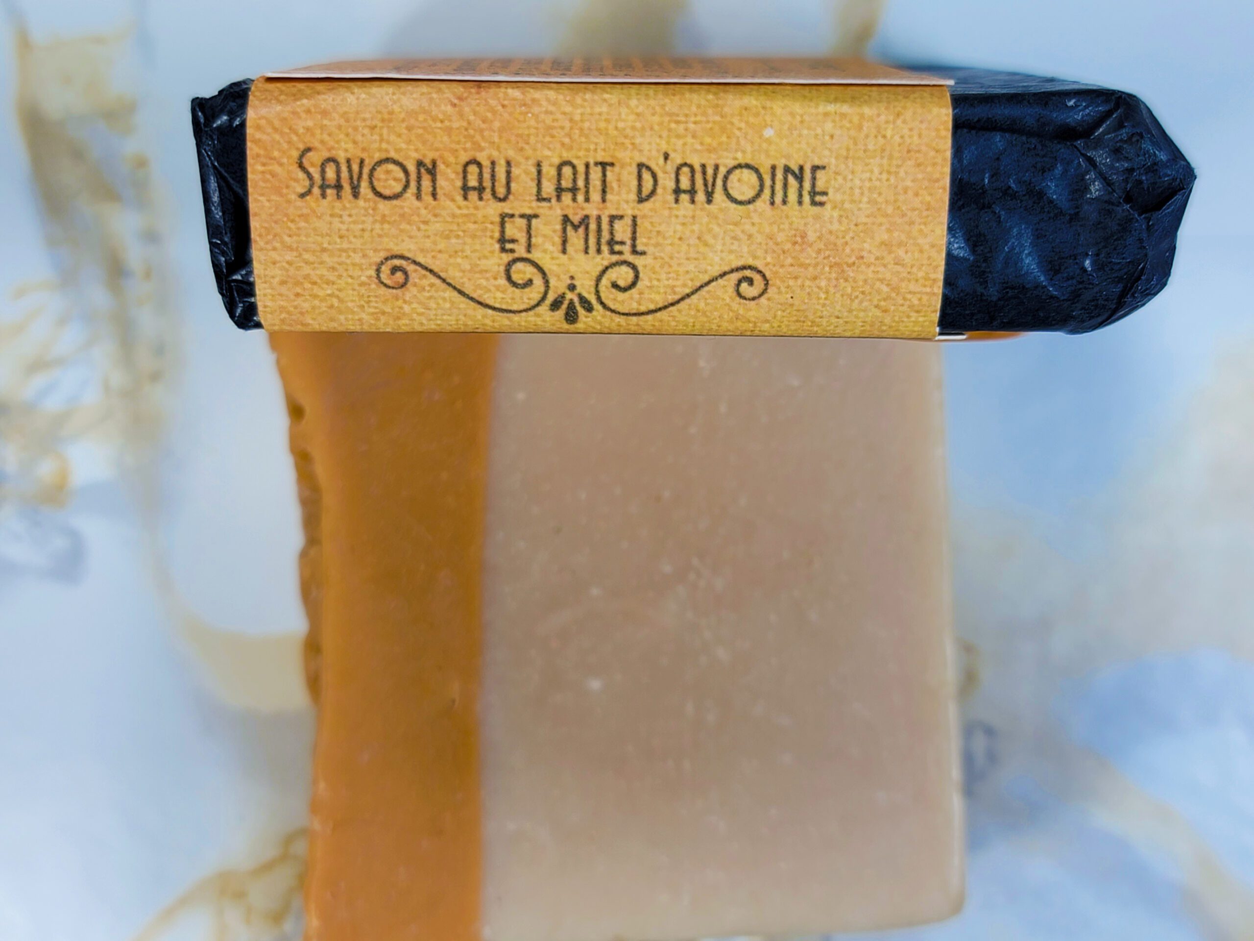 Savon naturel fait à la main Secret de Cléopâtre au lait d’avoine et miel