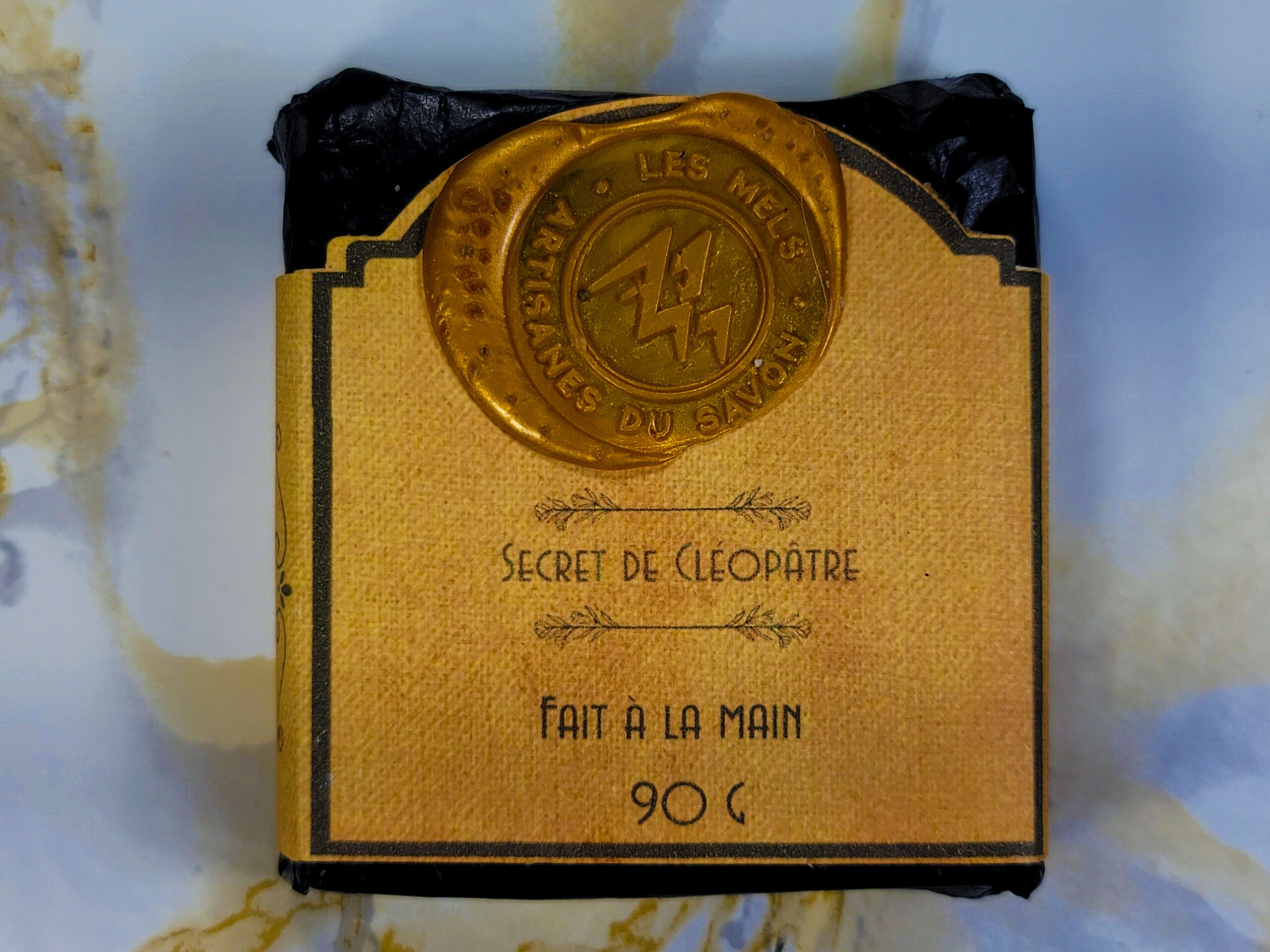 Savon naturel fait à la main Secret de Cléopâtre au lait d’avoine et miel